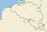 Distribution map of Alyxoria varia (Pers.) Ertz & Tehler  by Paul Diederich