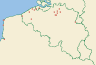 Distribution map of Arthonia calcarea (Sm.) Ertz & Diederich  by Paul Diederich