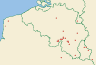 Distribution map of Bacidia arceutina (Ach.) Arnold  by Paul Diederich