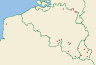 Distribution map of Bacidina sulphurella (Samp.) M. Hauck & V. Wirth  by Paul Diederich