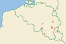 Distribution map of Caloplaca arenaria (Pers.) Müll. Arg.  by Paul Diederich