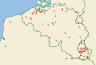 Distribution map of Candelaria concolor (Dicks.) Stein  by Paul Diederich