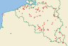 Distribution map of Caloplaca decipiens (Arnold) Blomb. & Forssell  by Paul Diederich