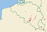 Distribution map of Caloplaca dolomiticola (Hue) Zahlbr.  by Paul Diederich