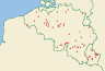 Distribution map of Chaenotheca trichialis (Ach.) Th. Fr.  by Paul Diederich