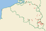 Distribution map of Cladonia cervicornis (Ach.) Flot.  by Paul Diederich