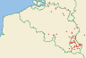 Distribution map of Cladonia gracilis (L.) Willd.  by Paul Diederich