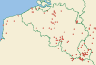 Distribution map of Collema crispum (Huds.) F. H. Wigg.  by Paul Diederich