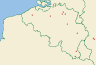 Distribution map of Cyrtidula quercus (A. Massal.) Minks  by Paul Diederich