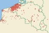 Distribution map of Diploicia canescens (Dicks.) A. Massal.  by Paul Diederich