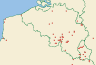 Distribution map of Diploschistes muscorum (Scop.) R. Sant.  by Paul Diederich