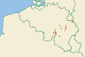 Distribution map of Heteroplacidium compactum (A. Massal.) Gueidan & Cl. Roux  by Paul Diederich