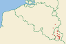 Distribution map of Hypocenomyce caradocensis (Nyl.) P. James & Gotth. Schneider  by Paul Diederich