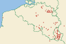 Distribution map of Hypocenomyce scalaris (Ach.) M. Choisy  by Paul Diederich