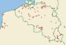 Distribution map of Lecanora campestris (Schaer.) Hue  by Paul Diederich