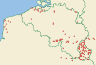 Distribution map of Lecanora carpinea (L.) Vain.  by Paul Diederich