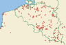 Distribution map of Lecanora dispersa (Pers.) Sommerf.  by Paul Diederich