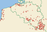 Distribution map of Lecidella elaeochroma (Ach.) M. Choisy  by Paul Diederich