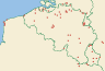 Distribution map of Lecania erysibe (Ach.) Mudd  by Paul Diederich