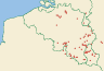 Distribution map of Lecidea fuscoatra (L.) Ach.  by Paul Diederich