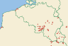 Distribution map of Leptogium gelatinosum (With.) J. R. Laundon  by Paul Diederich