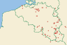 Distribution map of Lecanora polytropa (Hoffm.) Rabenh.  by Paul Diederich