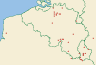 Distribution map of Leptogium turgidum (Ach.) Cromb.  by Paul Diederich