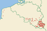 Distribution map of Pertusaria flavida (DC.) J. R. Laundon  by Paul Diederich