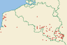 Distribution map of Pertusaria leioplaca DC.  by Paul Diederich