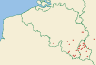 Distribution map of Pertusaria pupillaris (Nyl.) Th. Fr.  by Paul Diederich