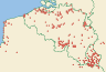 Distribution map of Phaeophyscia orbicularis (Neck.) Moberg  by Paul Diederich