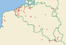 Distribution map of Physcia stellaris (L.) Nyl.  by Paul Diederich