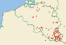 Distribution map of Placynthiella icmalea (Ach.) Coppins & P. James  by Paul Diederich