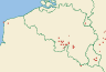 Distribution map of Placidium squamulosum (Ach.) Breuss  by Paul Diederich