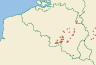 Distribution map of Squamarina cartilaginea (With.) P. James  by Paul Diederich