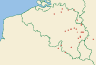 Distribution map of Stereocaulon vesuvianum Pers. var. nodulosum (Wallr.) I. M. Lamb  by Paul Diederich