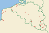 Distribution map of Tephromela atra (Huds.) Hafellner  by Paul Diederich