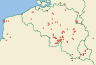 Distribution map of Verrucaria macrostoma DC.  by Paul Diederich