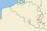 Distribution map of Xanthoparmelia mougeotii (D. Dietr.) Hale  by Paul Diederich