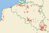 Distribution map of Xanthoria polycarpa (Hoffm.) Rieber  by Paul Diederich